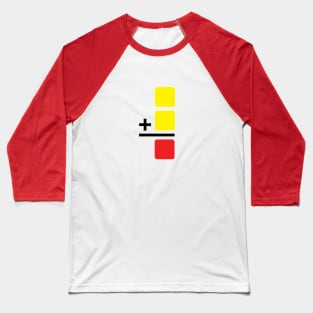 Soccer Red Card Baseball T-Shirt